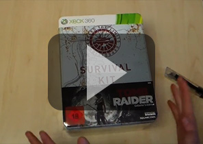 德国发行《古墓丽影9》Xbox360珍藏版拆封视频